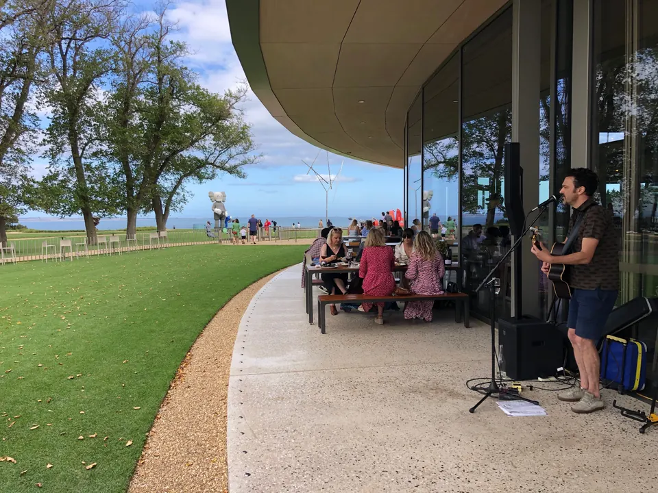 Seaside terrace session